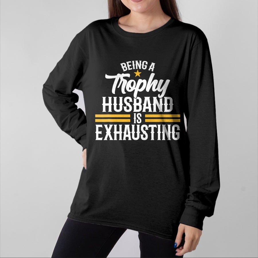 Best Wife Shirt, Wife and Husband Unisex T-Shirt/Hoodie/Sweatshirt HLT00 - Wedding Anniversary Graphic for Husband T-Shirt (1)