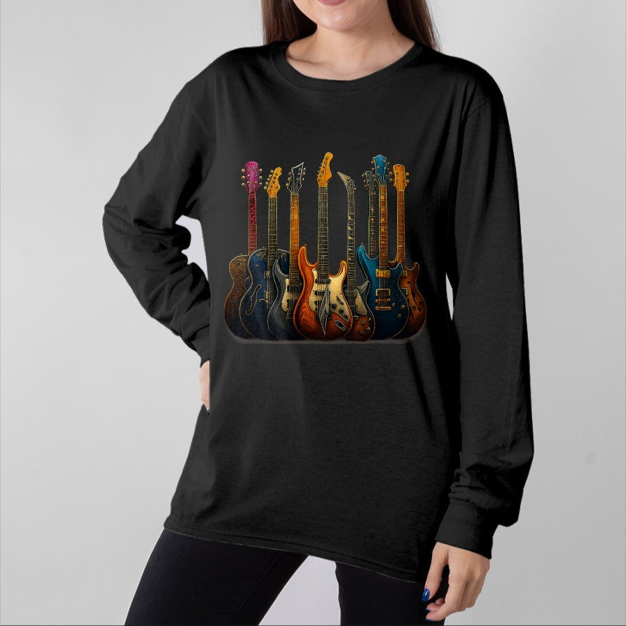 Guitar Lover Shirt, Funny Guitar UnisexT-Shirt/Hoodie/Sweatshirt HLT00 - Guitars Guitarists Music Guitar Gifts for Men Women Boy Kid T-Shirt