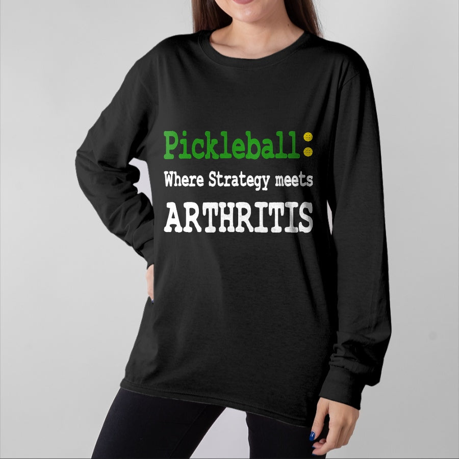 Funny Pickleball Shirt, Pickleball Lover Unisex T-Shirt/Hoodie/Sweatshirt HLT00 - Pickleball - Paddle Battle T-Shirt