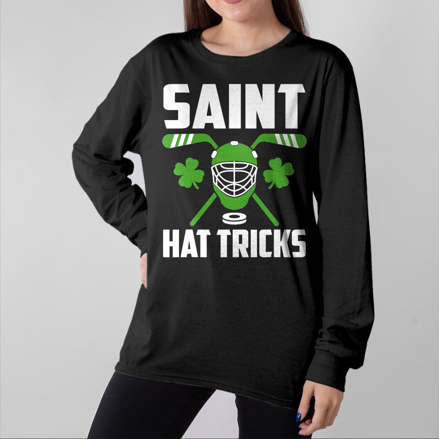Patrick Day Shirts for Family, Funny Patrick Day shirts, st patrick's day Unisex T-Shirt/Hoodie/Sweatshirt HLT00 - saint hat tricks happy saint Patrick day T-Shirt