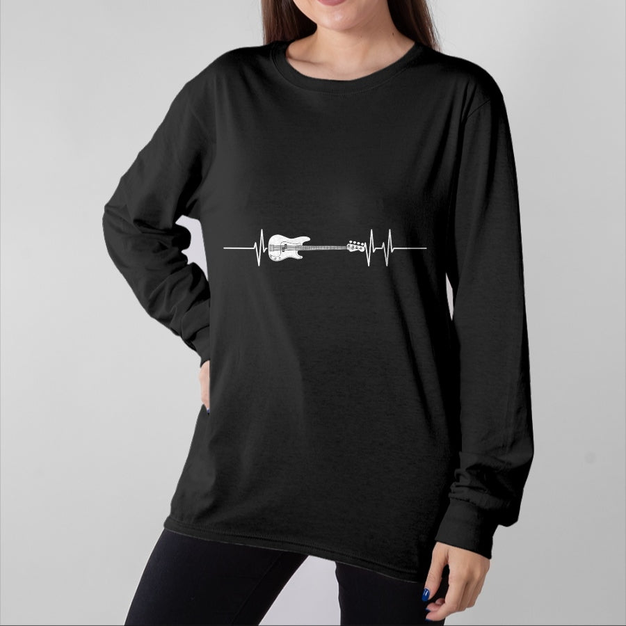 Guitar Lover Shirt, Funny Guitar UnisexT-Shirt/Hoodie/Sweatshirt HLT00 - Bass Guitar T-Shirt