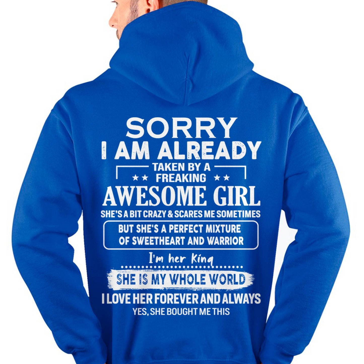 I’m Her King Shirt - Perfect Gift For Your Boyfriend DTSM00 (SKU04-86-00)