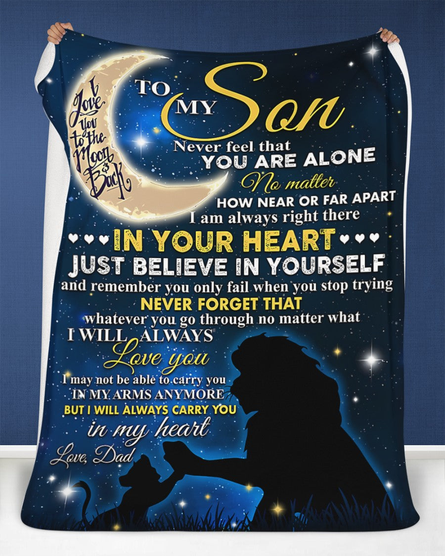 Special blanket for Son - From Dad blanket