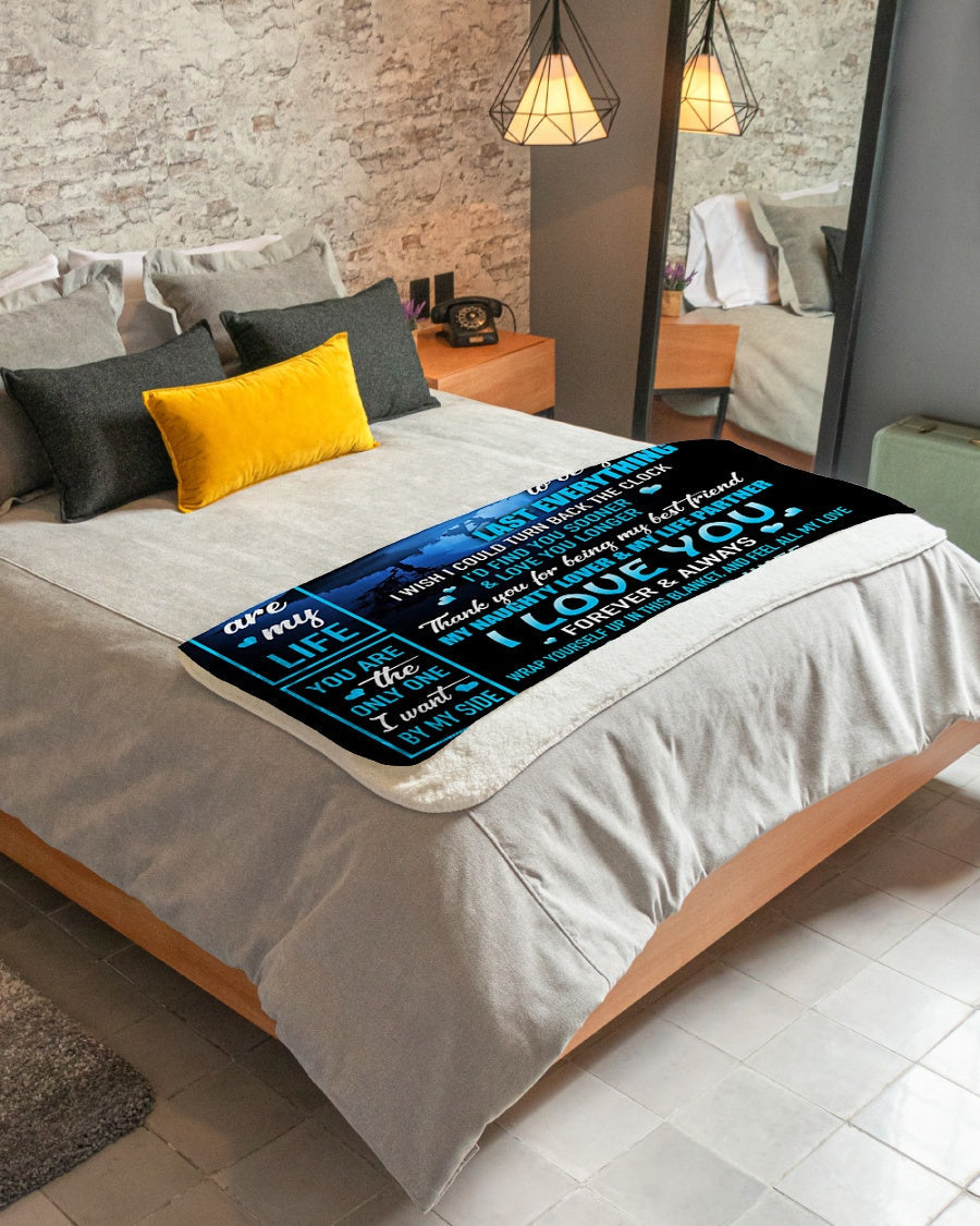 Gift for husband from wife blanket