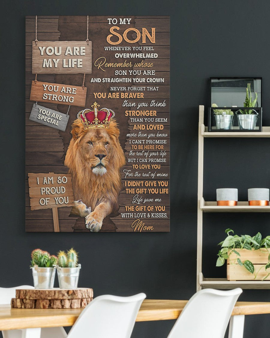 To My Daughter From Mom Canvas (SKUC07-21)