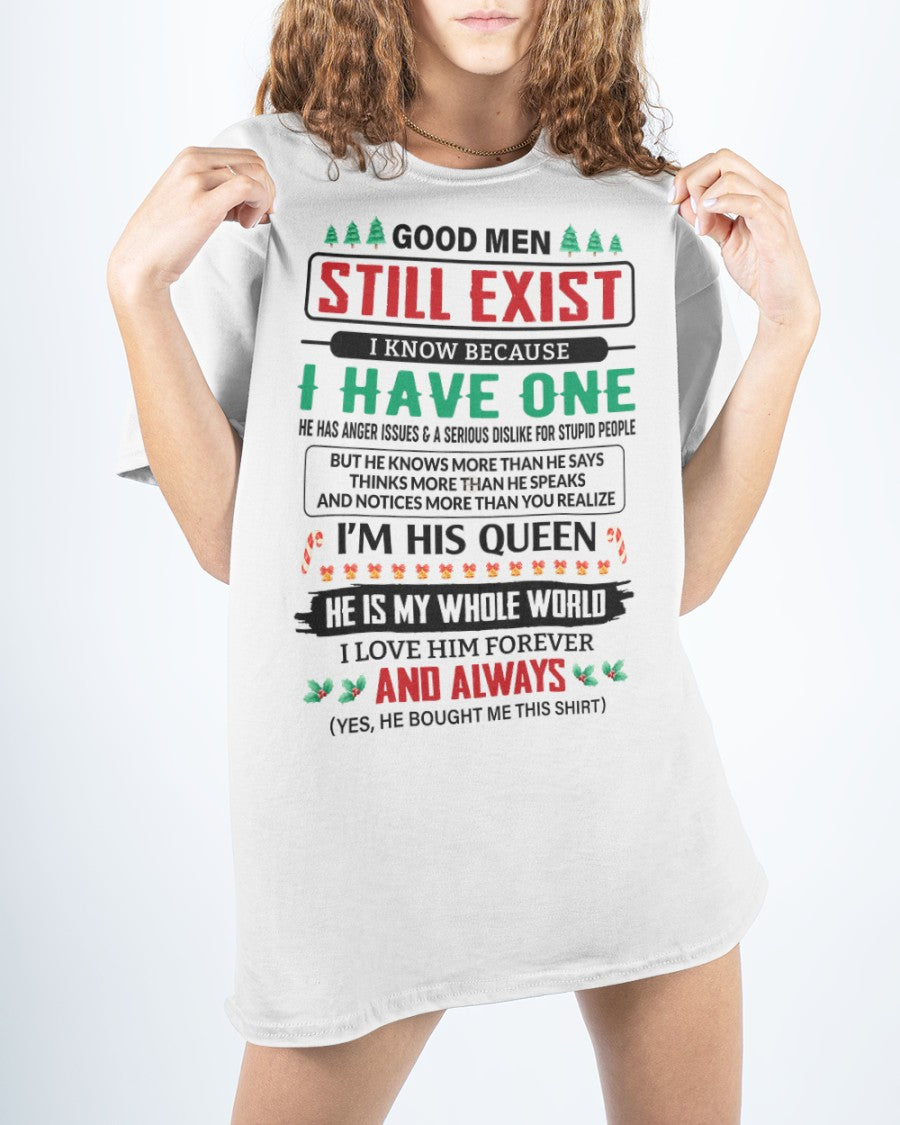Good Men Still Exist - Perfect Christmas Gift For Your Wife From Husband - DTSM00
