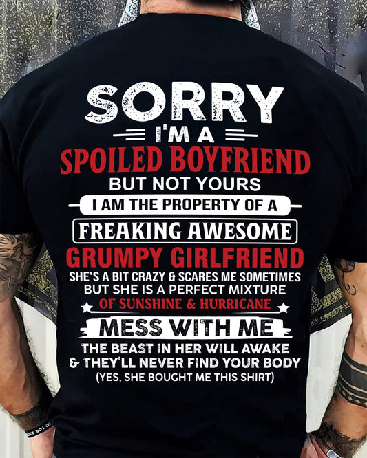 Spoiled Boyfriend - Perfect Gift From Girlfriend - DTSM00 (SKU11-18-00)