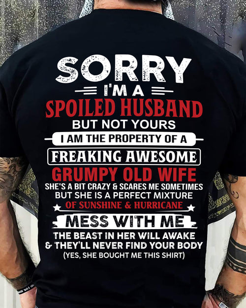Spoiled Husband - Perfect Gift From Wife - DTSM00 (SKU11-02-00)