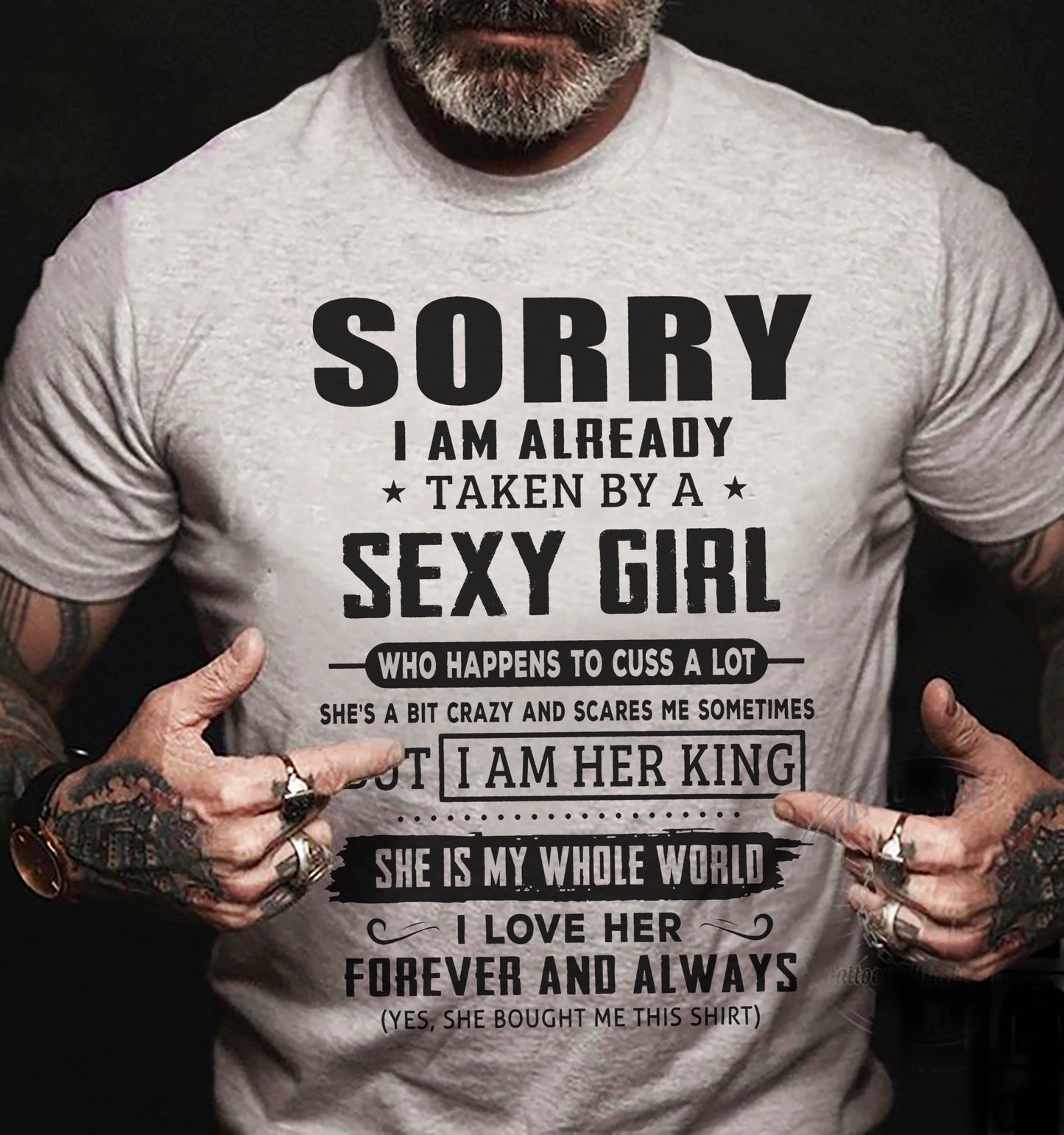 Sexy Girl - Perfect T-Shirt For Your Boyfriend DTSM00 (SKU-07-99-00)