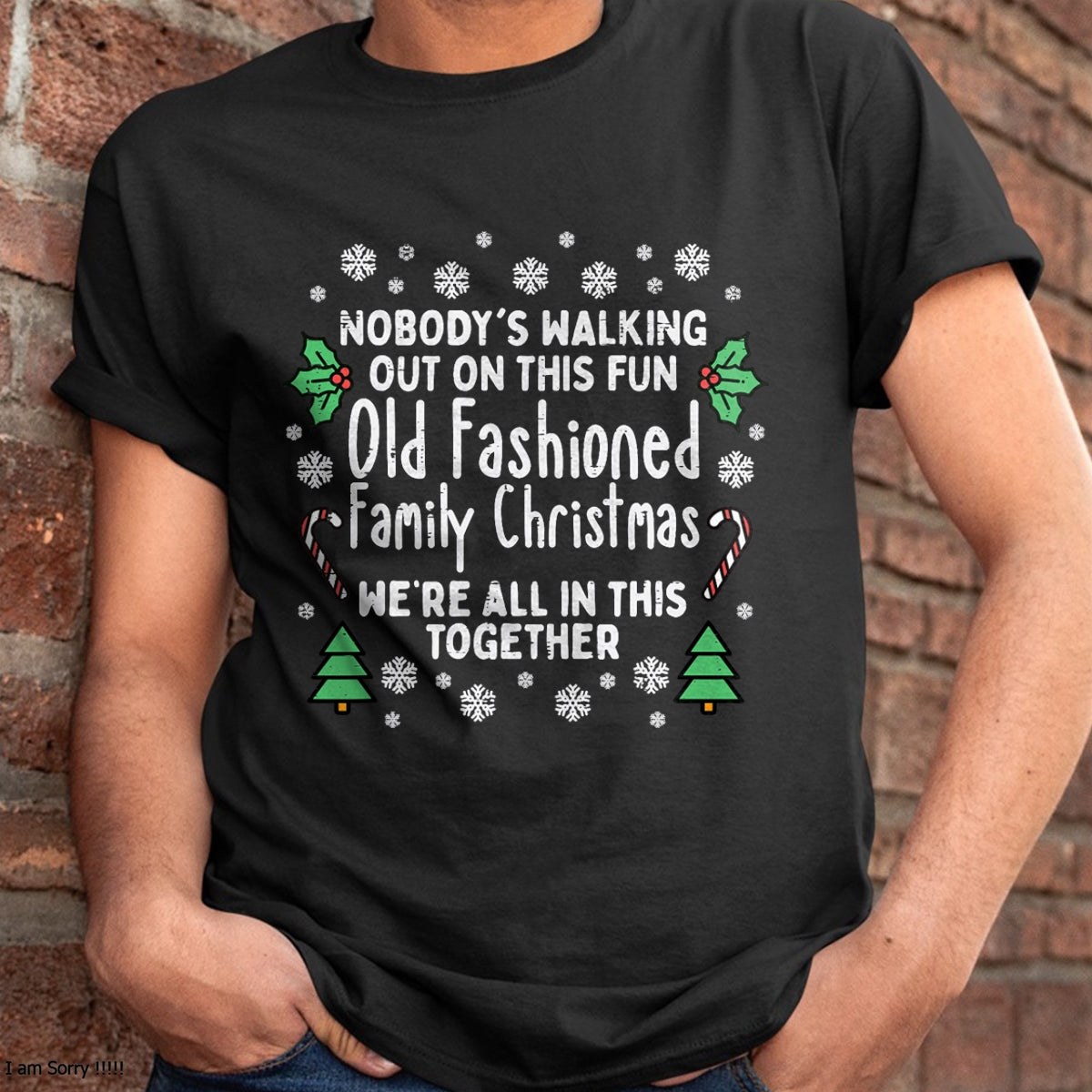 Christmas Shirts for Family, Funny christmas shirts, Christmas Unisex T-Shirt/Hoodie/Sweatshirt HLT00 - Old Fashioned Family Christmas Ugly Xmas Men Women Kids T-Shirt