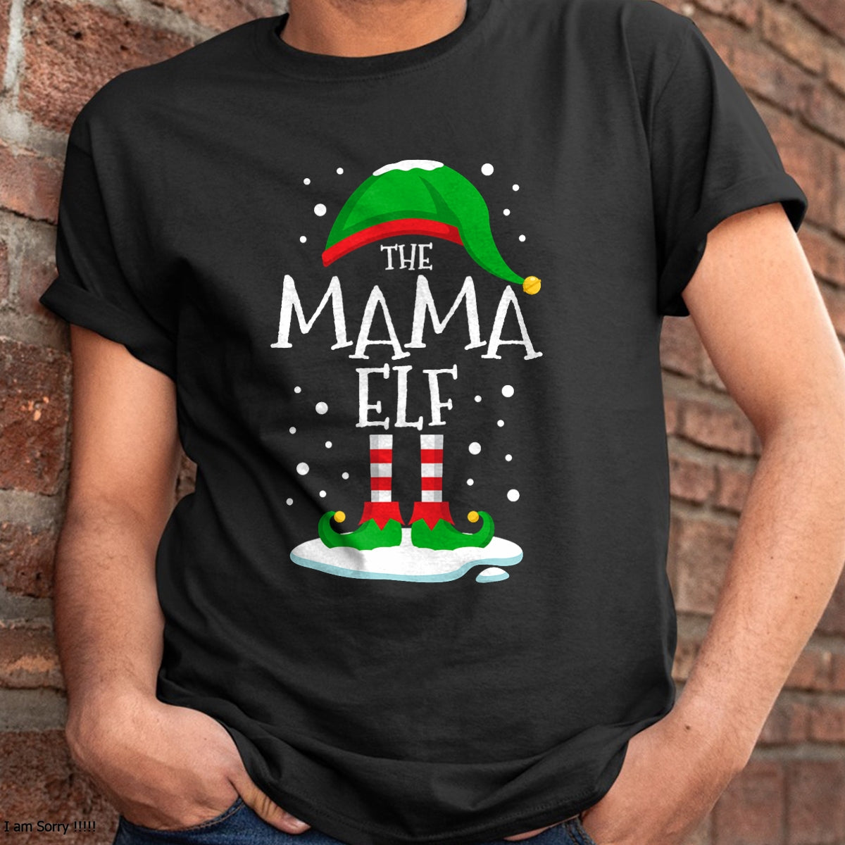 Christmas Shirts for Family, Funny christmas shirts, Christmas Unisex T-Shirt/Hoodie/Sweatshirt HLT00 - The Mama Elf Christmas Family Matching Xmas Mom Group Funny T-Shirt