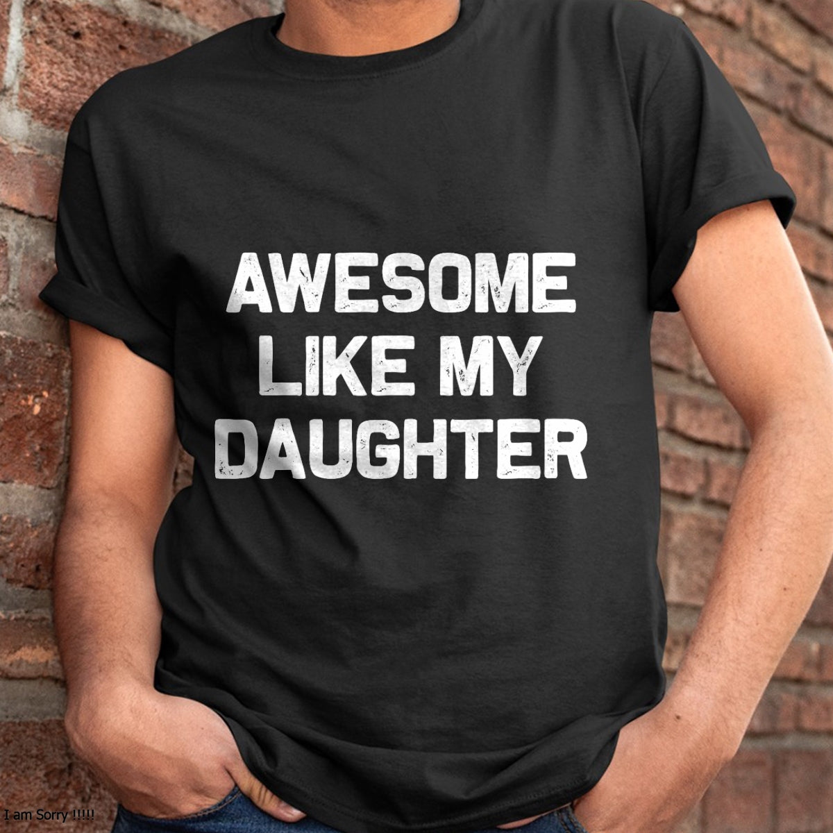 Christmas Shirts for Family, Funny christmas shirts, Christmas Unisex T-Shirt/Hoodie/Sweatshirt HLT00 - Awesome Like My Daughter Gifts Men Funny Fathers Day Dad T-Shirt