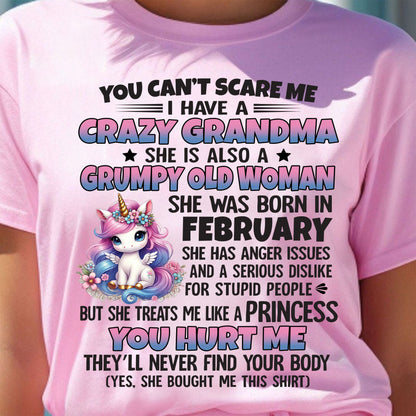 FEBRUARY - YOU CAN'T SCARE ME - GIFT FROM GRANDMA - NTTD02 (SKU09-106-02)