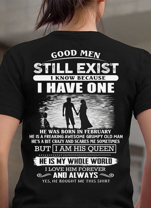 FEBRUARY - GOOD MEN STILL EXIST - PERFECT GIFT FROM HUSBAND - DTSM02 (SKU2607-180-02)