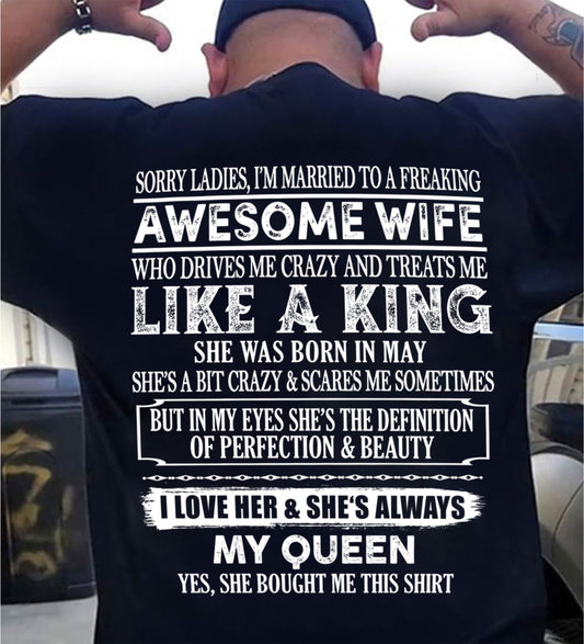 SORRY LADIES, I'M MARRIED WITH HER - SHE WAS BORN IN MAY - Vivian05