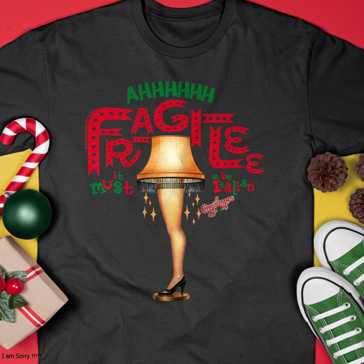 Christmas Shirts for Family, Funny christmas shirts, Christmas Unisex T-Shirt/Hoodie/Sweatshirt HLT00 - A Christmas Story Ahh Fragilee T-Shirt