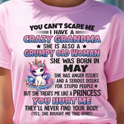 MAY - YOU CAN'T SCARE ME - GIFT FROM GRANDMA - DTSM05 (SKU09-106-05)