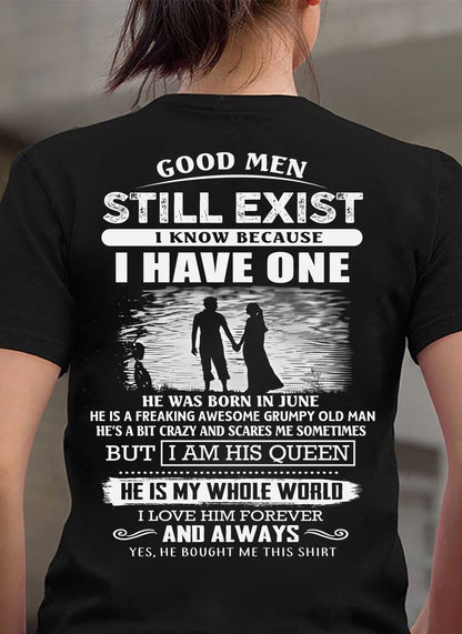 JUNE - GOOD MEN STILL EXIST - PERFECT GIFT FROM HUSBAND, BOYFRIEND - DTSM06 (SKU2607-180-06)