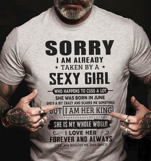 Sexy June Girl - Perfect T-Shirt From Wife DTSM06 (SKU-07-99-06)
