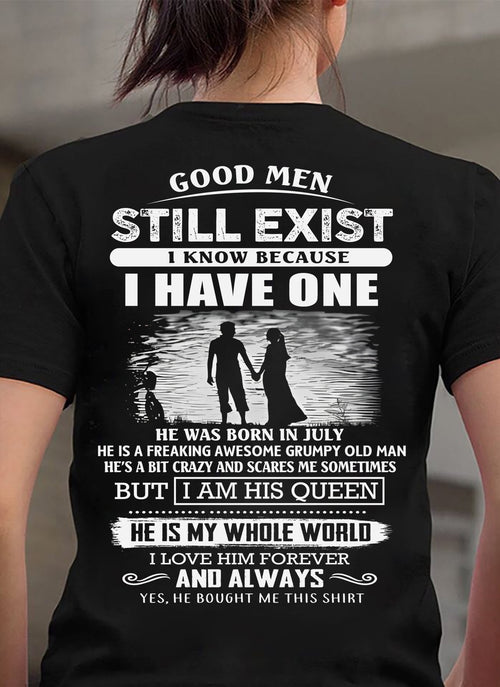 JULY - GOOD MEN STILL EXIST - PERFECT GIFT FROM HUSBAND - DTSM07 (SKU2607-180-07)