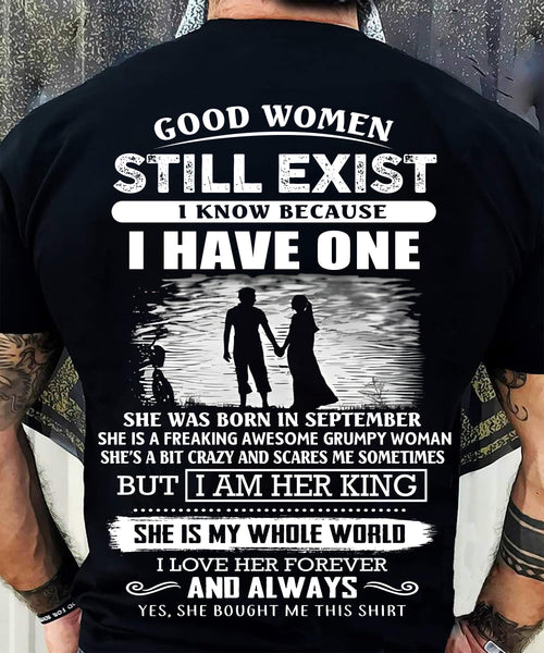 SEPTEMBER - GOOD WOMEN STILL EXIST - PERFECT GIFT FROM WIFE, GIRLFRIEND - DTSM09 (SKU2604-293-09)