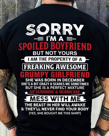 December - Spoiled Boyfriend - Perfect Gift From Girlfriend - DTSM12 (SKU11-18-12)