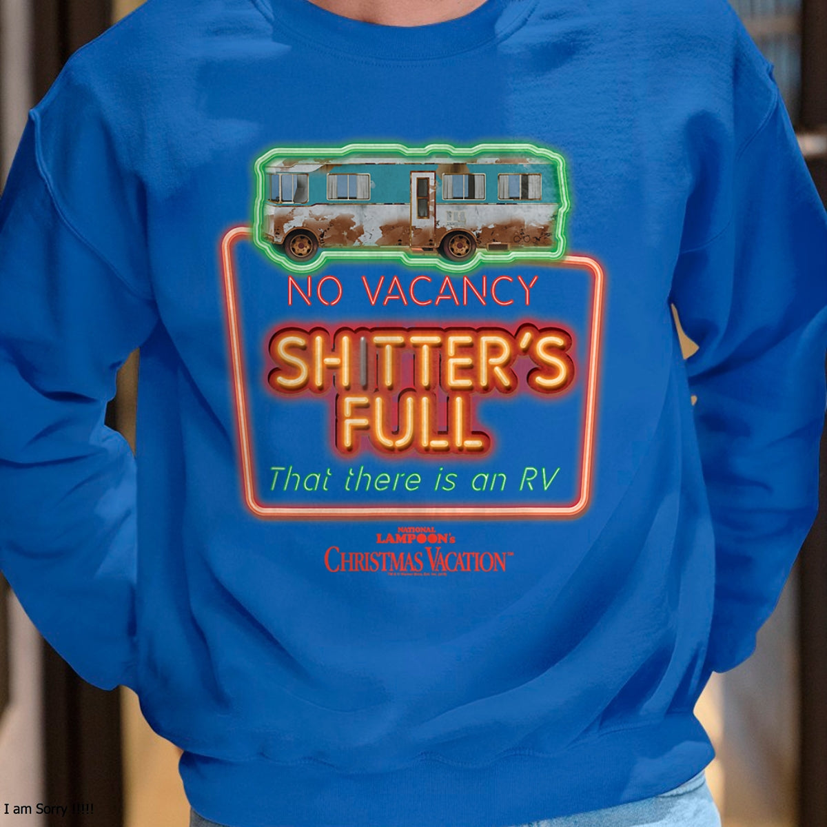 Christmas Shirts for Family, Funny christmas shirts, Christmas Unisex T-Shirt/Hoodie/Sweatshirt HLT00 - Christmas Vacation No Vacancy Shtters Full Christmas T-Shirt
