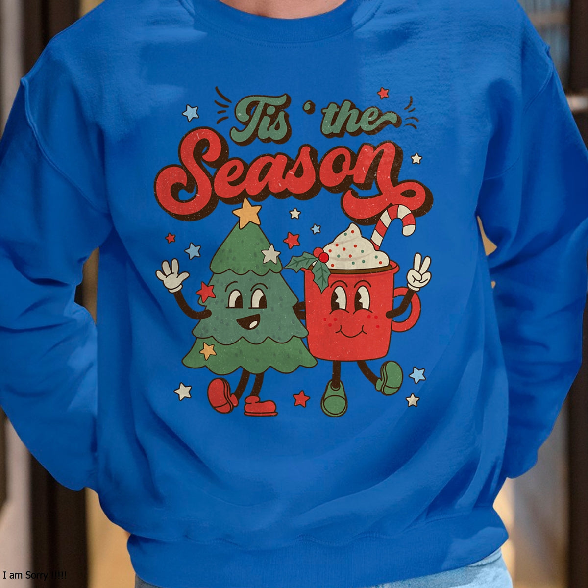 Christmas Shirts for Family, Funny christmas shirts, Christmas Unisex T-Shirt/Hoodie/Sweatshirt HLT00 - Vintage Christmas Tis The Season Christmas Tree Coffee Latte T-Shirt