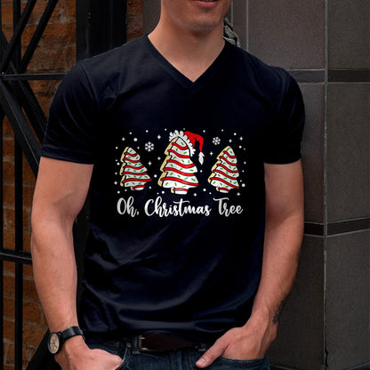 Christmas Shirts for Family, Funny christmas shirts, Christmas Unisex T-Shirt/Hoodie/Sweatshirt HLT00 - Groovy Oh Christmas Tree Cakes Debbie Becky Jen Cake Lovers T-Shirt