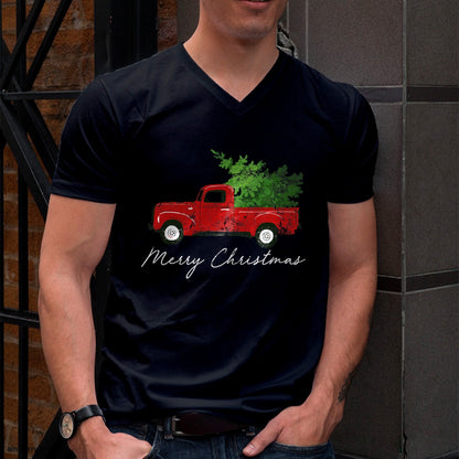 Christmas Shirts for Family, Funny christmas shirts, Christmas Unisex T-Shirt/Hoodie/Sweatshirt HLT00 - Vintage Wagon Christmas - Tree on Car Xmas Vacation T-Shirt