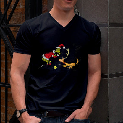 Christmas Shirts for Family, Funny christmas shirts, Christmas Unisex T-Shirt/Hoodie/Sweatshirt HLT00 - Dr. Seuss Reindeer T-shirt T-Shirt