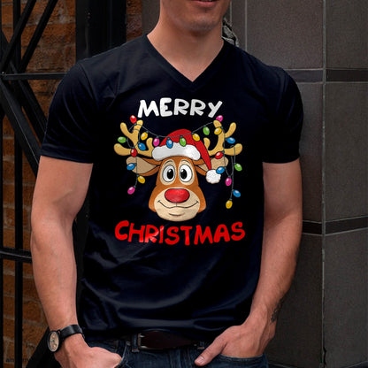 Christmas Shirts for Family, Funny christmas shirts, Christmas Unisex T-Shirt/Hoodie/Sweatshirt HLT00 - Merry Christmas Reindeer Xmas Family Men Women T-Shirt