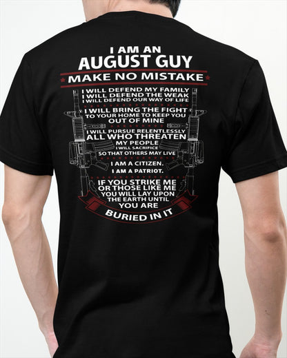 August Guy Patriot Tee - The Perfect T-Shirt For You DTSM08 (SKU07-37-08)