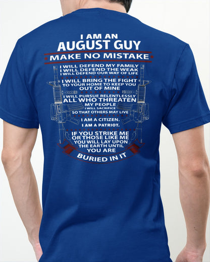 August Guy Patriot Tee - The Perfect T-Shirt For You DTSM08 (SKU07-37-08)