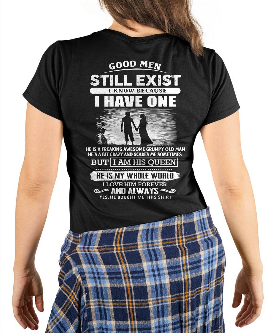 GOOD MEN STILL EXIST - PERFECT GIFT FROM HUSBAND, BOYFRIEND - DTSM00 (SKU2607-180-00)