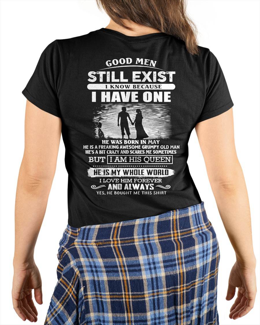 MAY - GOOD MEN STILL EXIST - PERFECT GIFT FROM HUSBAND, BOYFRIEND - DTSM05 (SKU2607-180-05)