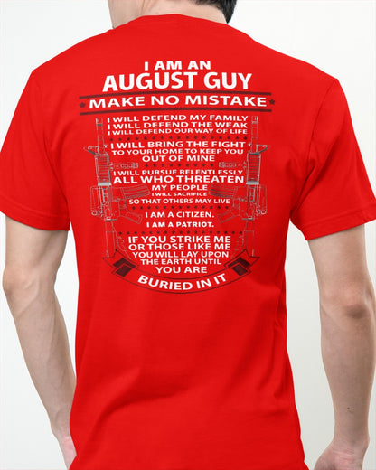 August Guy Patriot Tee - The Perfect T-Shirt For You DTSM08 (SKU07-37-08)