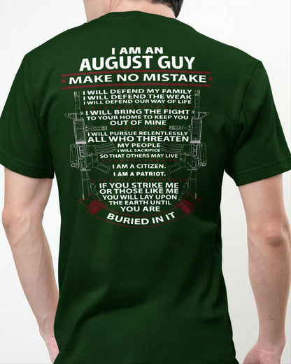 August Guy Patriot Tee - The Perfect T-Shirt For You DTSM08 (SKU07-37-08)