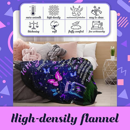 Special Gift For Your Granddaughter Blanket - From Grand (SKUB08-60)