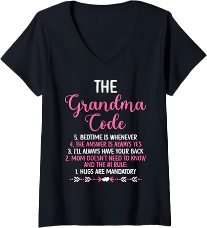 THE GRANDMA CODE T SHIRT - From grandma NTTD00