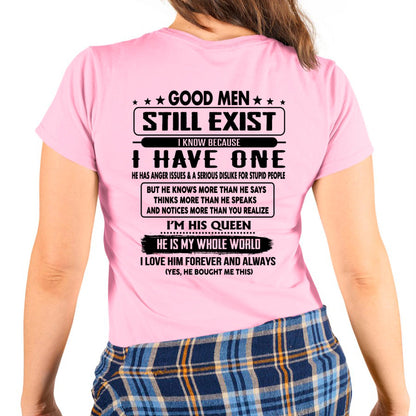 Good Men Still Exist - Perfect Gift for Your GirlFriend - DTSM00 (SKU-GMSAU-00)