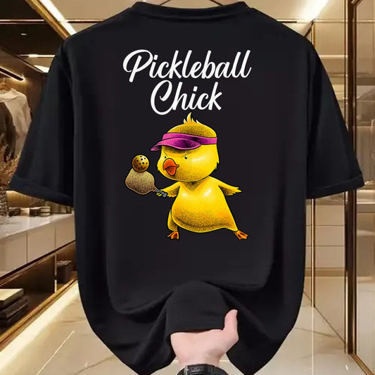 Funny Pickleball Shirt, Pickleball Lover Unisex T-Shirt/Hoodie/Sweatshirt HLT00 - Funny Pickleball Art For Women Girl Paddle Sport Chick Lover T-Shirt
