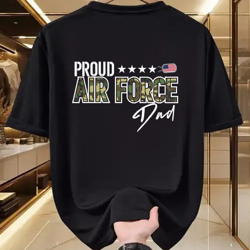 Gift for Dad Shirt, Funny Dad Unisex T-Shirt/Hoodie/Sweatshirt HLT00 – OCP Proud Air Force Dad T-Shirt