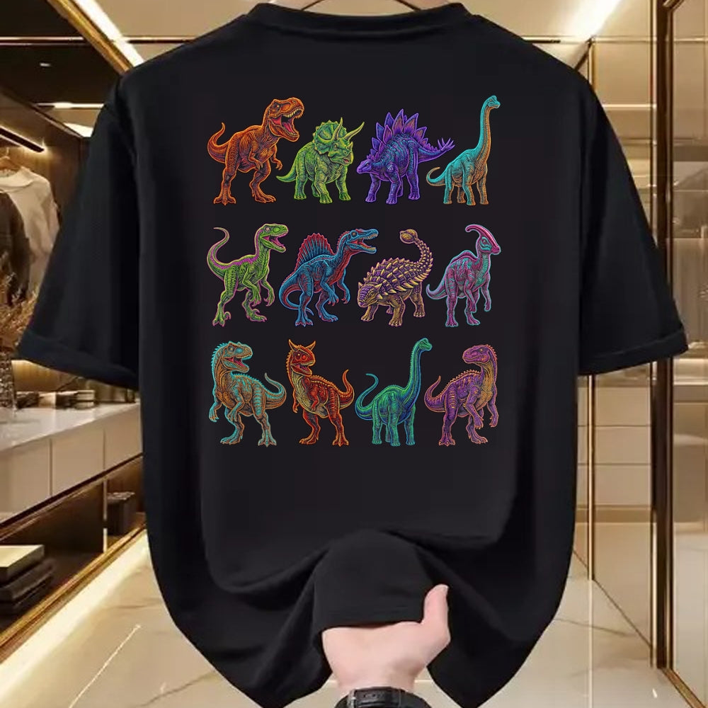 Best Dinosaur Lover Shirt, Funny Dinosaur UnisexT-Shirt/Hoodie/Sweatshirt HLT00 - Dinosaur Species Chart Paleontology Prehistoric Animals T-Shirt