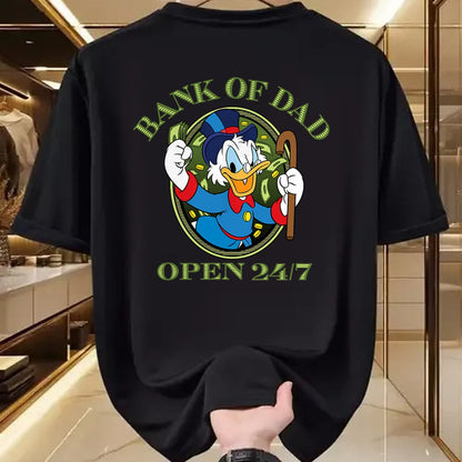 Gift for Dad Shirt, Funny Dad Unisex T-Shirt/Hoodie/Sweatshirt HLT00 – Disney DuckTales Bank of Dad T-Shirt