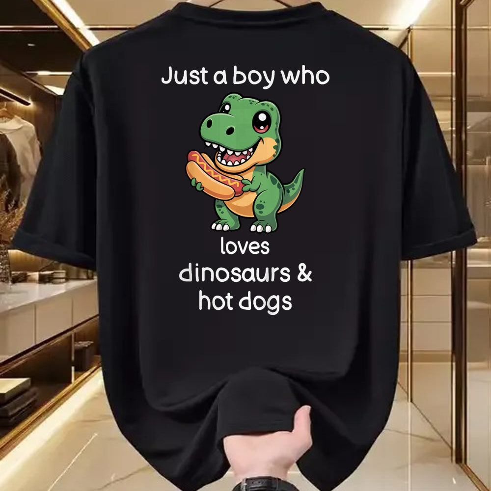 Best Dinosaur Lover Shirt, Funny Dinosaur UnisexT-Shirt/Hoodie/Sweatshirt HLT00 - Kids Dinosaur Hot Dog Shirt Boys Cool T Rex Hot Dog T-Shirt