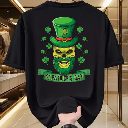 Patrick Day Shirts for Family, Funny Patrick Day shirts, st patrick's day Unisex T-Shirt/Hoodie/Sweatshirt HLT00 - Sugar Bone Irish Skeleton Shamrock Saint Patrick Day T-Shirt