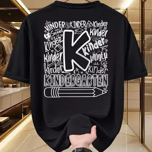 Best Student Shirt, Funny Back To School UnisexT-Shirt/Hoodie/Sweatshirt HLT00 - Kindergarten Typography Team Back to School Teacher Kids T-Shirt