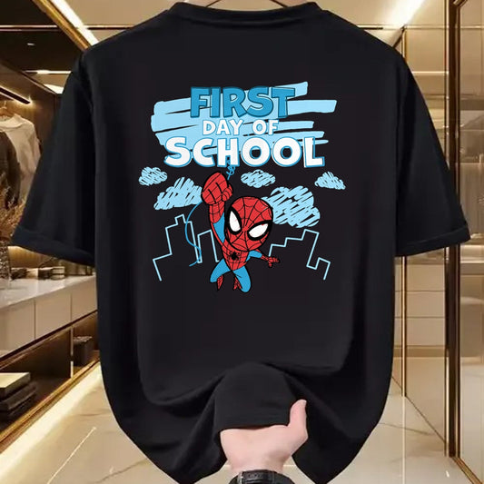 Best Student Shirt, Funny Back To School UnisexT-Shirt/Hoodie/Sweatshirt HLT00 - Marvel Spider-Man First Day of School Spidey Back to School T-Shirt