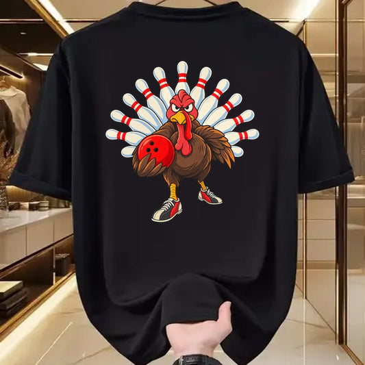 Best Thanksgiving Family Shirt , Funny Thanksgiving UnisexT-Shirt/Hoodie/Sweatshirt HLT00 - Funny Turkey Bowling Happy Thanksgiving Men Women Kids Boys T-Shirt